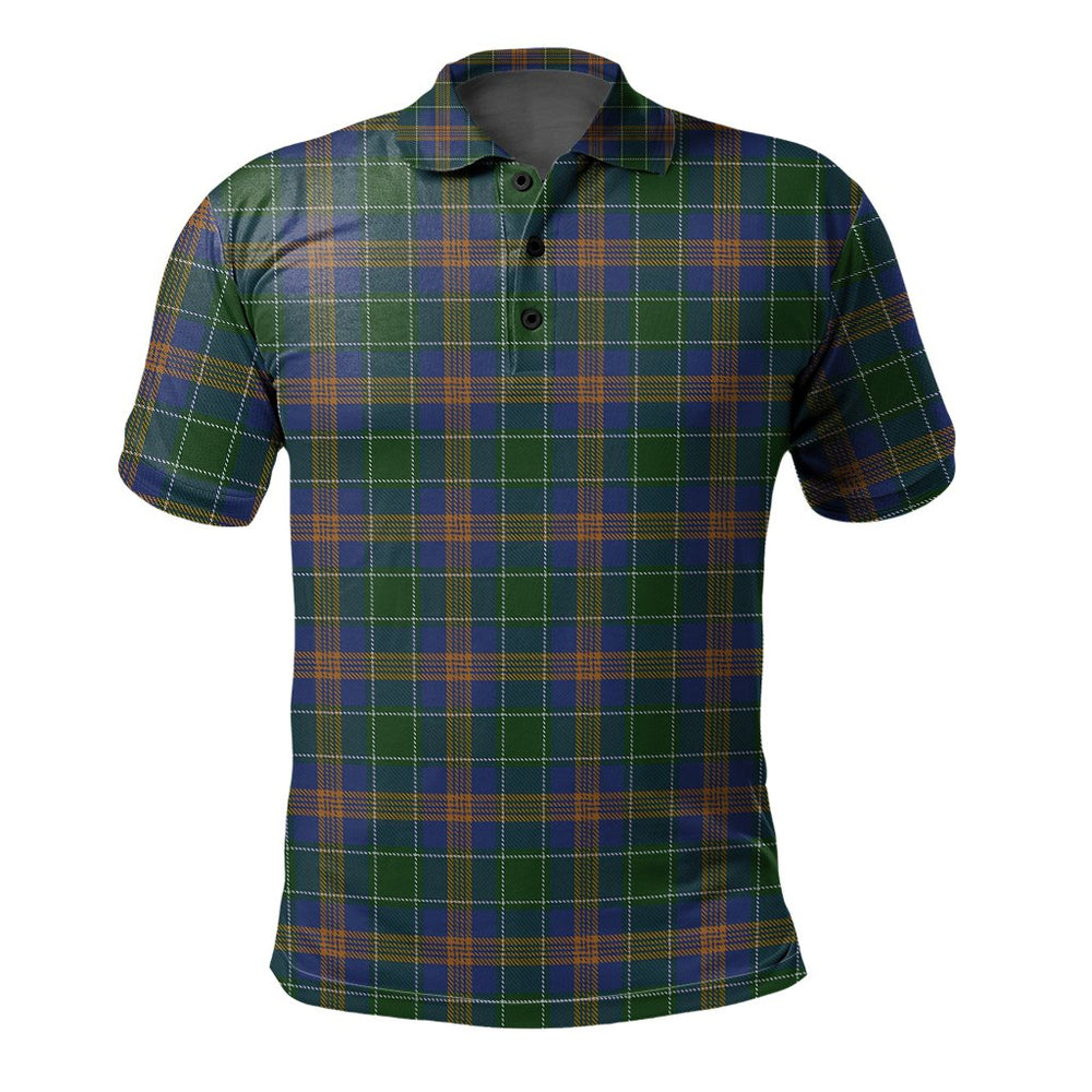 Clan MacAuliffe - McAucliffe Tartan Polo Shirt KJ60 MacAuliffe - McAucliffe Tartan Tartan Polo