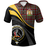 Clan MacBain Chief Tartan Polo Shirt - Royal Coat Of Arms Style FM95 MacBain Chief Tartan Tartan Polo