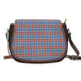 Clan MacBeth Modern Tartan Saddle Handbags CO82 Clan MacBeth Tartan Today