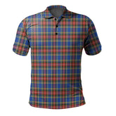 Clan MacBeth Modern Tartan Polo Shirt RE81 MacBeth Modern Tartan Tartan Polo