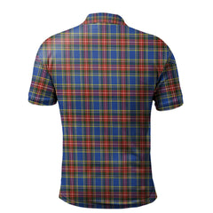 Clan MacBeth Modern Tartan Polo Shirt RE81 MacBeth Modern Tartan Tartan Polo