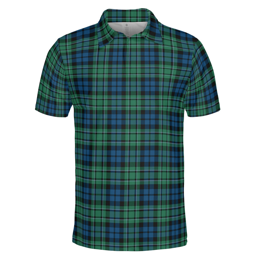 Clan MacCallum Ancient Tartan Polo Shirt OI82 MacCallum Ancient Tartan Tartan Polo