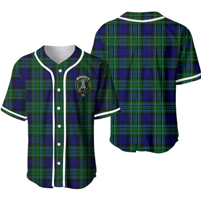 Clan MacCallum Tartan Unisex Baseball Jersey