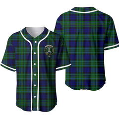 Clan MacCallum Tartan Unisex Baseball Jersey VD86BH24 Clan MacCallum Tartan Today