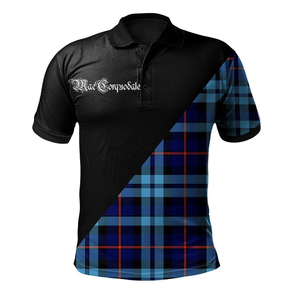 Clan MacCorquodale Clan - Military Polo Shirt JO85 MacCorquodale Tartan Tartan Polo