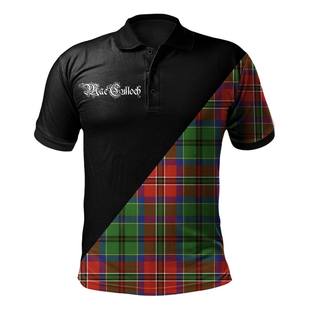 Clan MacCulloch Clan - Military Polo Shirt XB80 MacCulloch Tartan Tartan Polo