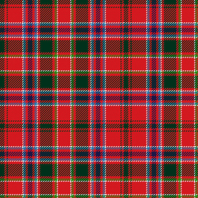 MacDonald of Lochmaddy tartan swatch