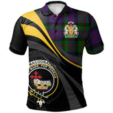 Clan MacDonald Tartan Polo Shirt - Royal Coat Of Arms Style NZ33 MacDonald Tartan Tartan Polo