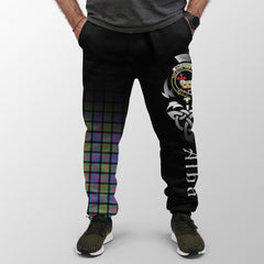 Clan MacDonald Ancient Tartan Crest Jogger Sweatpants Alba Celtic Style KM86 Clan MacDonald Tartan Today