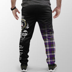 Clan MacDonald Dress Modern Tartan Crest Jogger Sweatpants Alba Celtic Style GZ47 Clan MacDonald Tartan Today