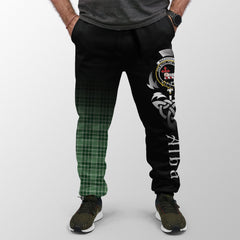 Clan MacDonald Lord Of The Isles Hunting Tartan Crest Jogger Sweatpants Alba Celtic Style DP76 Clan MacDonald Tartan Today