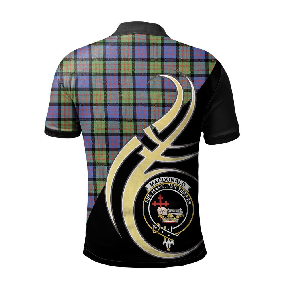 Clan MacDonald Ancient Tartan Polo Shirt - Believe In Me Style KD95 MacDonald Ancient Tartan Tartan Polo