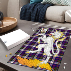 Clan MacDonald Dress Modern Tartan Crest Unicorn Scotland Jigsaw Puzzles Gift For Family CW96 Clan MacDonald Tartan Today