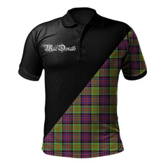 Clan MacDonald of Clanranald Clan - Military Polo Shirt KG75 MacDonald of Tartanranald Tartan Tartan Polo