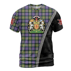 Personalized Clan MacDonald Ancient Tartan Shirt with Scotland Coat of Arms & Custom Name EV84