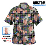 Clan MacDonald Ancient Tartan Custom Face Hawaiian Shirt – Unisex Gift for Family Members, Summer Party QB99 MacDonald Ancient Tartan Tartan Hawaii Shirt