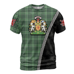 Personalized Clan MacDonald Lord of the Isles Hunting Tartan Shirt with Scotland Coat of Arms & Custom Name IK20