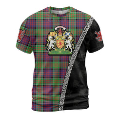 Personalized Clan MacDonald of Clanranald Tartan Shirt with Scotland Coat of Arms & Custom Name LI55