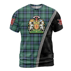 Personalized Clan MacDonald of the Isles Hunting Ancient Tartan Shirt with Scotland Coat of Arms & Custom Name II42