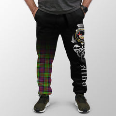 Clan MacDonald Of Clanranald Tartan Crest Jogger Sweatpants Alba Celtic Style BK65 Clan MacDonald of Clanranald Tartan Today