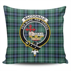 Clan MacDonald of the Isles Hunting Ancient Tartan Crest Pillow Cover AU10 Clan MacDonald Tartan Today