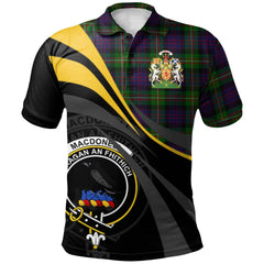 Clan MacDonell of Glengarry 03 Tartan Polo Shirt - Royal Coat Of Arms Style CM28 MacDonell of Glengarry 03 Tartan Tartan Polo