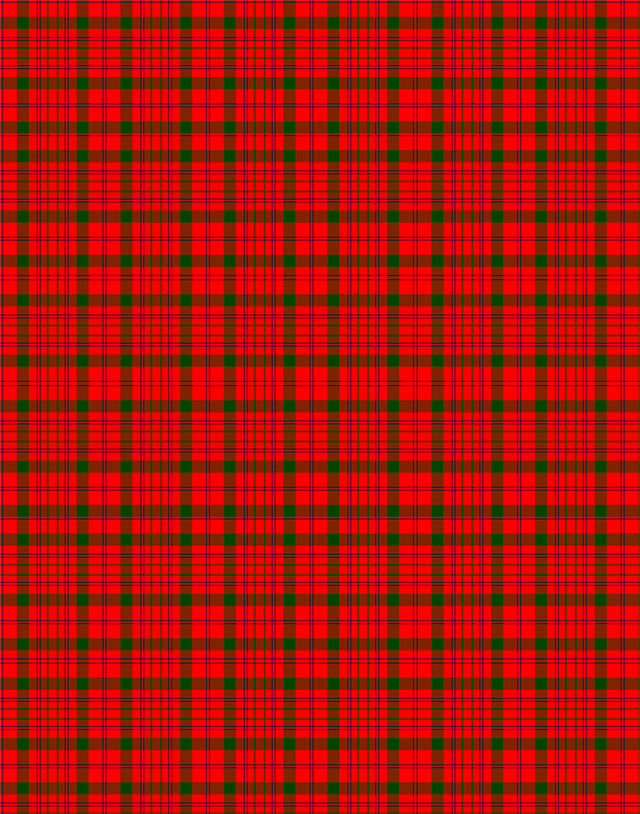 MacDonnell of Keppoch tartan swatch