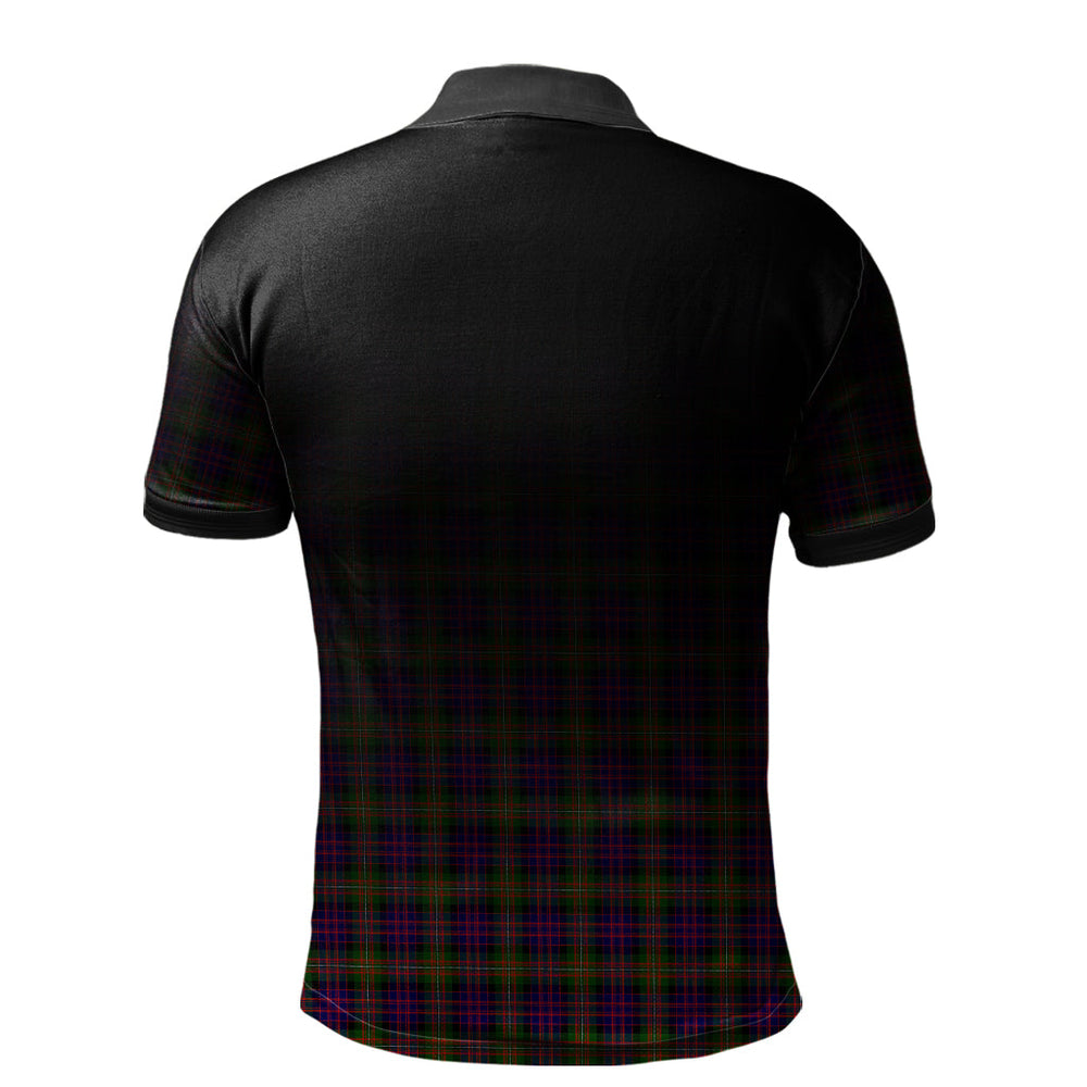Clan MacDonnell of Glengarry Modern Tartan Polo Shirt - Alba Celtic Style NY22 MacDonnell of Glengarry Modern Tartan Tartan Polo