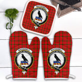 Clan MacDonnell Of Keppoch Modern Tartan Crest Oven Mitt And Pot Holder (2 Oven Mitts + 1 Pot Holder) IA85 Clan MacDonnell of Keppoch Tartan Today