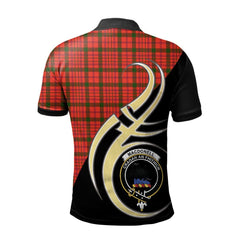 Clan MacDonnell of Keppoch Modern Tartan Polo Shirt - Believe In Me Style IP18 MacDonnell of Keppoch Modern Tartan Tartan Polo