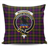 Clan MacDonnell of Glengarry Modern Tartan Crest Pillow Cover MZ36 Clan Glen Tartan Today