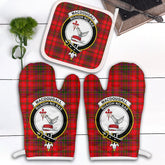Clan MacDougall Modern Tartan Crest Oven Mitt And Pot Holder (2 Oven Mitts + 1 Pot Holder) HR26 Clan MacDougall Tartan Today
