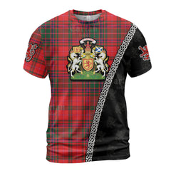 Personalized Clan MacDougall Modern Tartan Shirt with Scotland Coat of Arms & Custom Name BU67