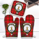 Clan MacDowall Tartan Crest Oven Mitt And Pot Holder (2 Oven Mitts + 1 Pot Holder) UE34 Clan MacDowall Tartan Today