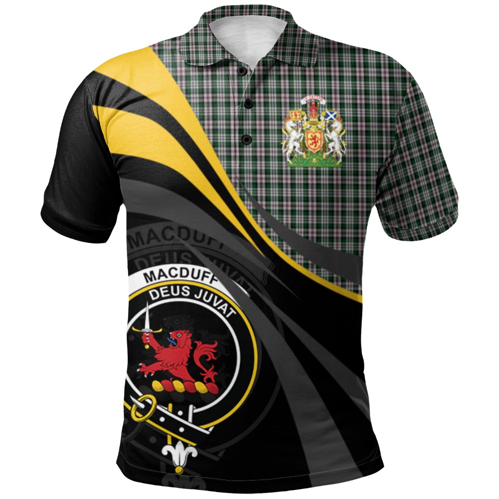 Clan MacDuff Dress 01 Tartan Polo Shirt - Royal Coat Of Arms Style QN88 MacDuff Dress 01 Tartan Tartan Polo