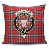 Clan MacFarlane Modern Tartan Crest Pillow Cover XC95 Clan MacFarlane Tartan Today