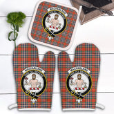 Clan MacFarlane Ancient Tartan Crest Oven Mitt And Pot Holder (2 Oven Mitts + 1 Pot Holder) KQ69 Clan MacFarlane Tartan Today