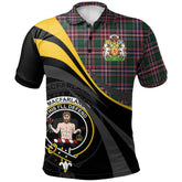 Clan MacFarlane Hunting Modern Tartan Polo Shirt - Royal Coat Of Arms Style DO10 MacFarlane Hunting Modern Tartan Tartan Polo