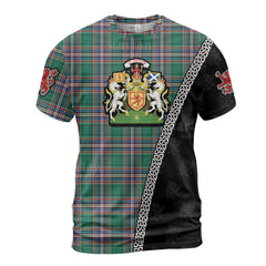 Personalized Clan MacFarlane Hunting Ancient Tartan Shirt with Scotland Coat of Arms & Custom Name TI81