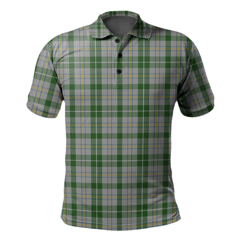 Clan MacGiboney Dress Tartan Polo Shirt YE76 MacGiboney Dress Tartan Tartan Polo
