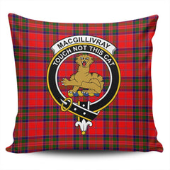 Clan MacGillivray Modern Tartan Crest Pillow Cover CE14 Clan MacGillivray Tartan Today