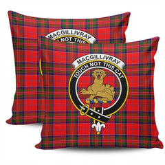 Clan MacGillivray Modern Tartan Crest Pillow Cover CE14 Clan MacGillivray Tartan Today