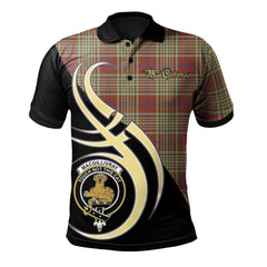 Clan MacGillivray Hunting Ancient Tartan Polo Shirt - Believe In Me Style NK96 MacGillivray Hunting Ancient Tartan Tartan Polo