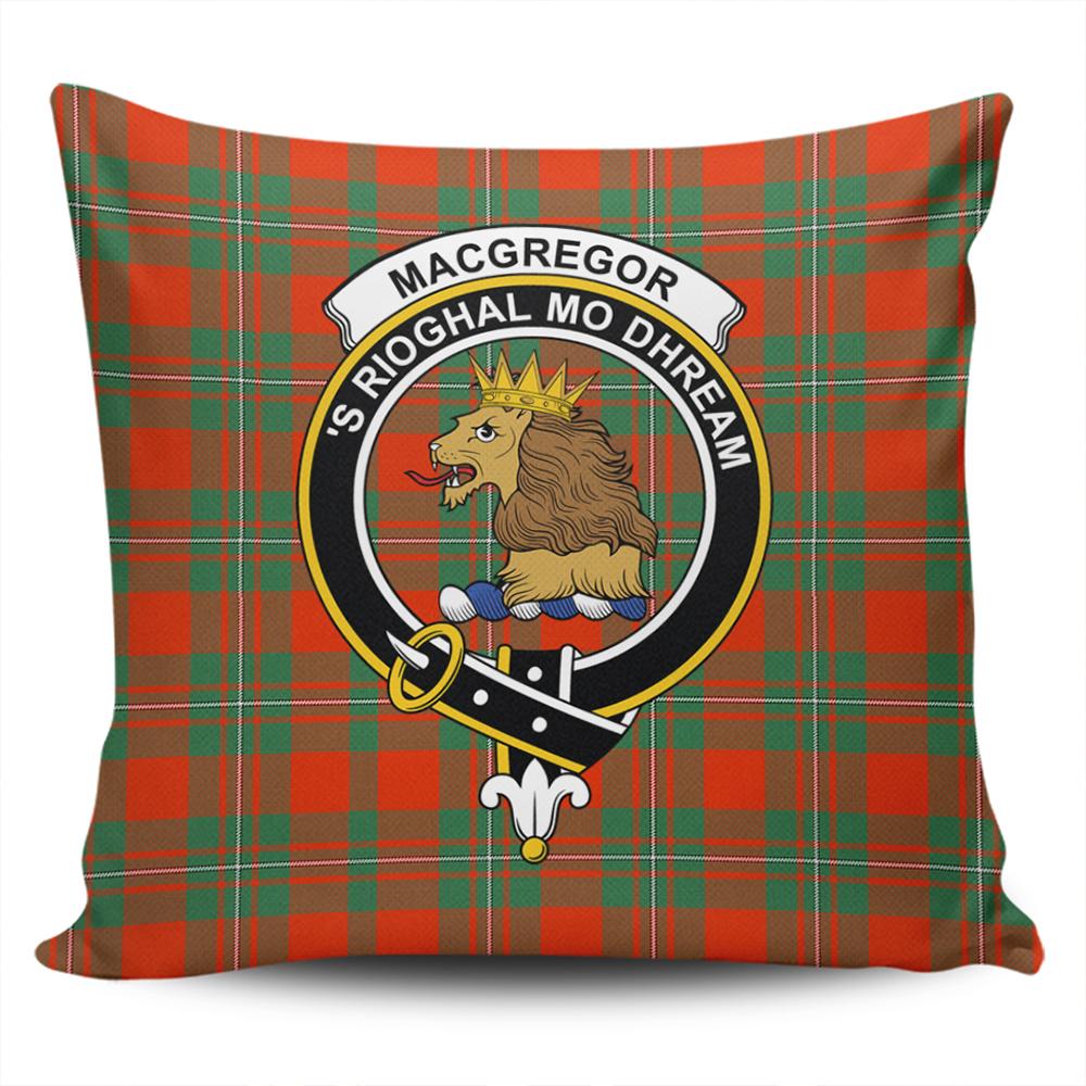 Clan MacGregor Ancient Tartan Crest Pillow Cover OQ16 Clan MacGregor Tartan Today