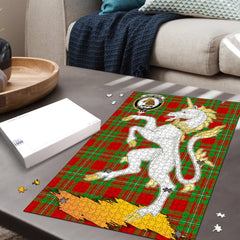Clan MacGregor Modern Tartan Crest Unicorn Scotland Jigsaw Puzzles Gift For Family SL47 Clan MacGregor Tartan Today