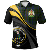 Clan MacInnes Tartan Polo Shirt - Royal Coat Of Arms Style NN39 MacInnes Tartan Tartan Polo