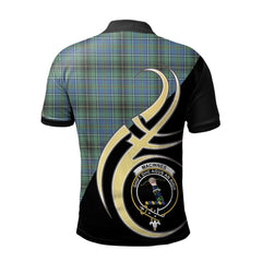 Clan MacInnes Ancient Tartan Polo Shirt - Believe In Me Style MT70 MacInnes Ancient Tartan Tartan Polo