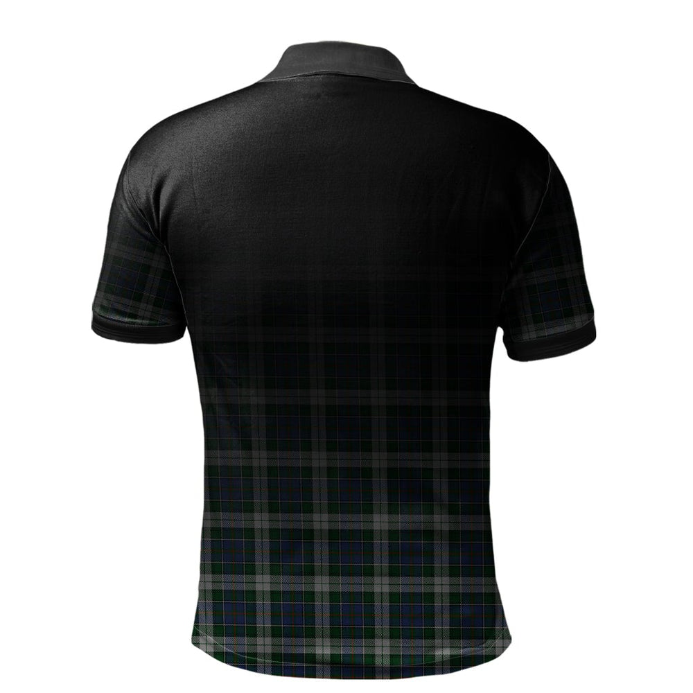 Clan MacInnes Dress Tartan Polo Shirt - Alba Celtic Style XW31 MacInnes Dress Tartan Tartan Polo