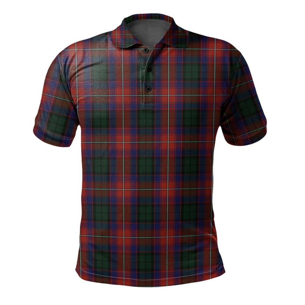 Clan MacInroy Rattray Tartan Polo Shirt SU46 MacInroy Rattray Tartan Tartan Polo
