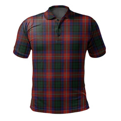Clan MacInroy Rattray Tartan Polo Shirt SU46 MacInroy Rattray Tartan Tartan Polo